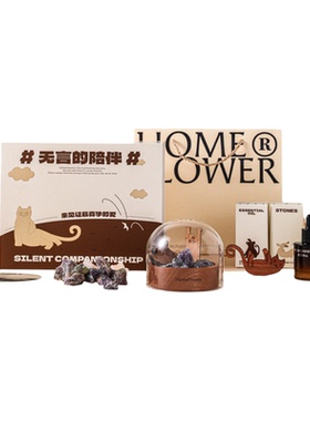 萌宠香薰晶石礼盒家居室内扩香