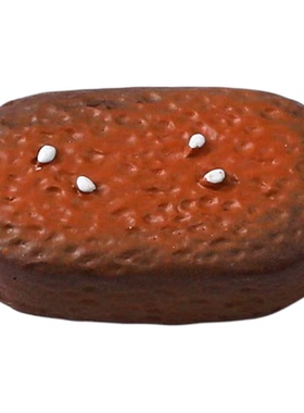 仿真薄脆饼干巧克力发夹装饰摆件