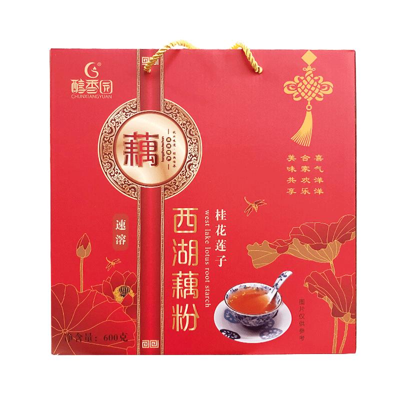 醇香园西湖藕粉桂花莲子味