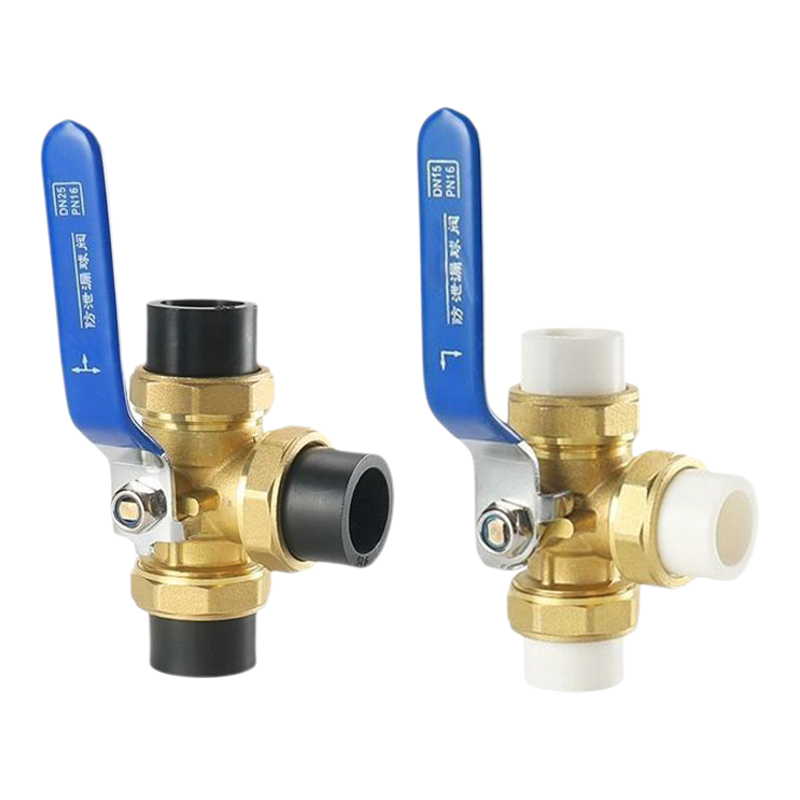 兴丰PPR/PE铜三通球阀热水器