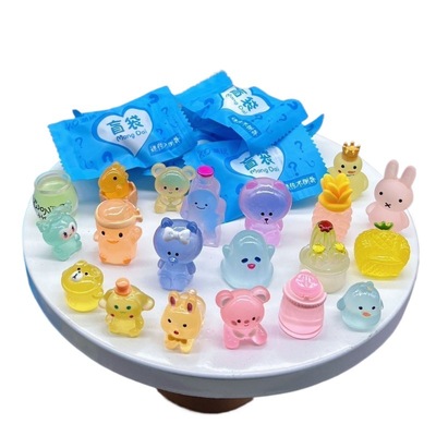 小玩具夜光盲袋小动物迷你盲盒