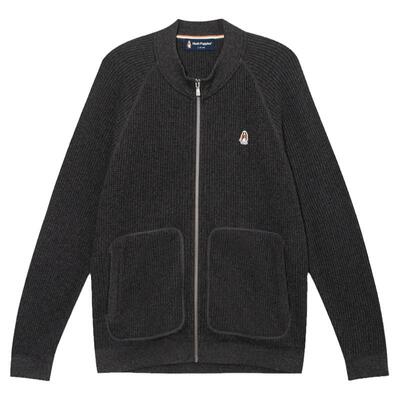 暇步士男休闲插肩袖全棉卫衣外套