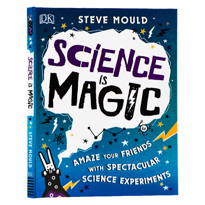 DK百科 科学魔术师 英文原版 Science is Magic 儿童科学知识科普 科学小实验图解 课外扩展阅读 精装大开 Steve Mould