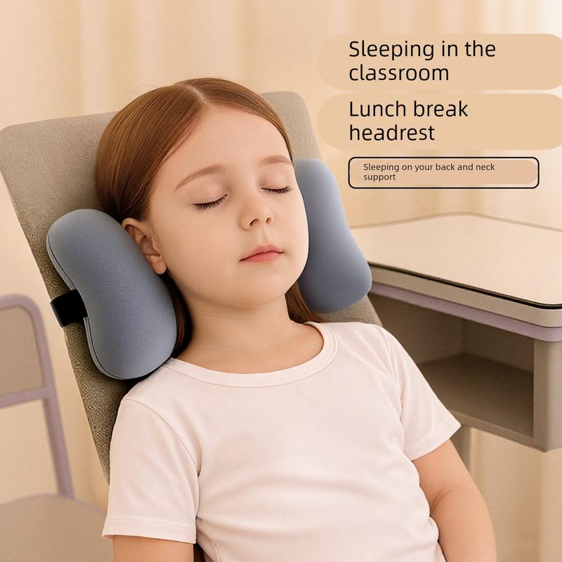 仰睡专用午睡枕小学生一年级午休睡觉神器桌椅折叠椅躺椅枕头固定