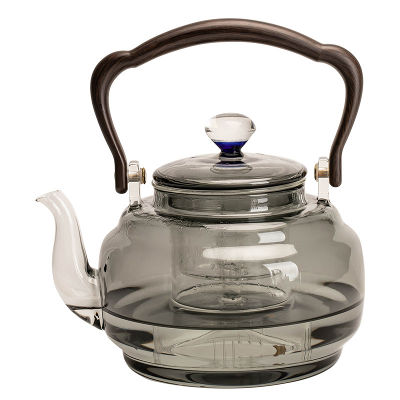 玻璃茶壶蒸煮双用煮茶壶耐高温花茶壶家用烧水壶单壶电陶炉泡茶壶