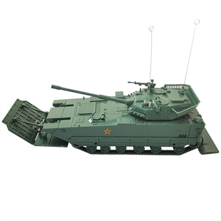 4d正版1/72拼装模型中国99A主战坦克两栖突击车快拼摆件儿童玩具