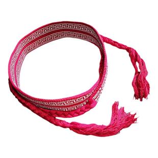 戏曲板带舞蹈瑜伽儿童武术练功护腰带子纯棉加厚硬气功练功带腰带