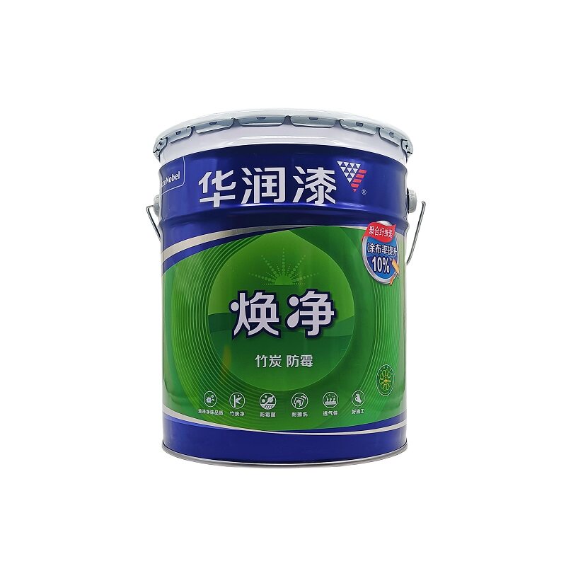 华润漆亚光面漆净味耐擦超强防霉