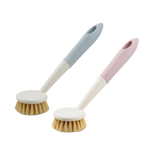 剑麻锅刷椰棕刷锅洗碗刷子厨房清洁不沾手长柄洗锅刷神器锅刷家用