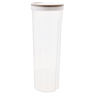 厨房面条盒塑料瓶子透明密封罐 五谷杂粮收纳盒家用储物罐收纳罐