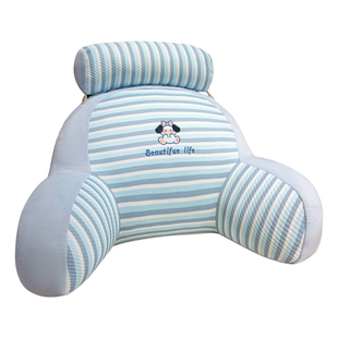 床头软包靠枕老人护腰护颈靠垫沙发靠背垫床上靠背手机背垫可拆洗