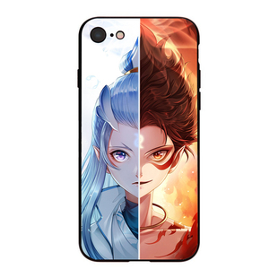 星幻 哪吒之魔童降世X手机壳6PLUS7P8周边XsMax玻璃XR敖丙11Pro软