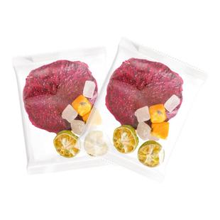 火龙果青桔金桔柠檬百香果蜂蜜西柚茶水果茶泡花果茶叶官方旗舰店