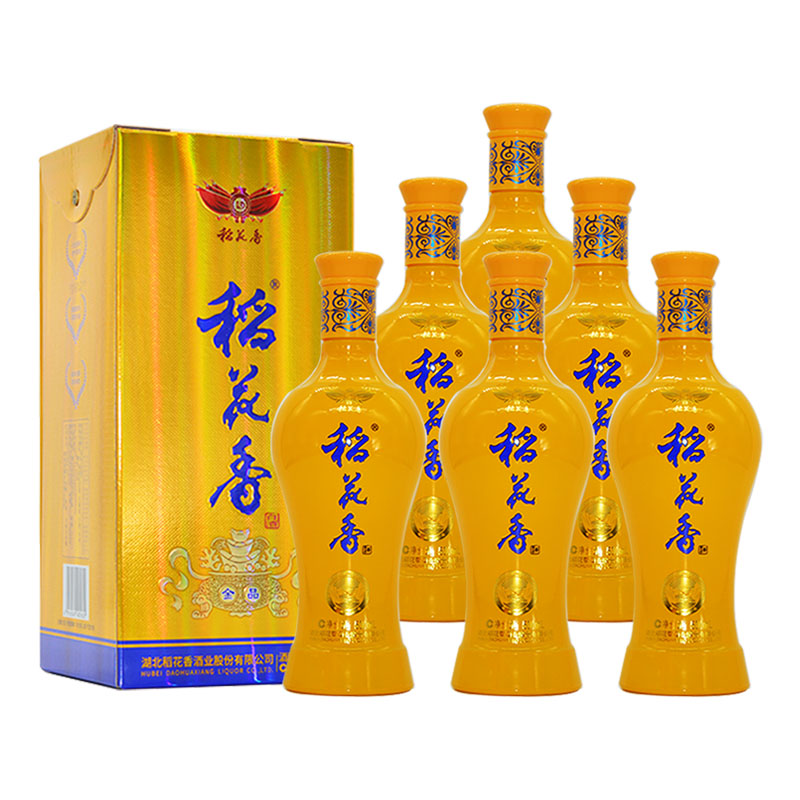 稻花香42度白酒整箱6瓶装口粮酒