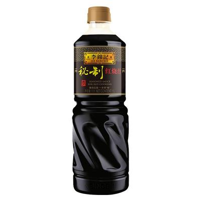 李锦记秘制红烧汁1l*4瓶增色排骨
