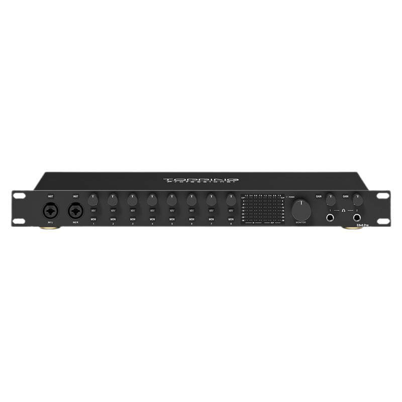 TOPPING拓品E8x8 Pre音频接口 专业声卡 电脑录音混音内录 8进8出