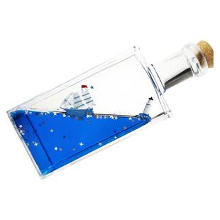 永不翻船游轮入油漂流瓶桌面摆件周年纪念礼物送生日男女