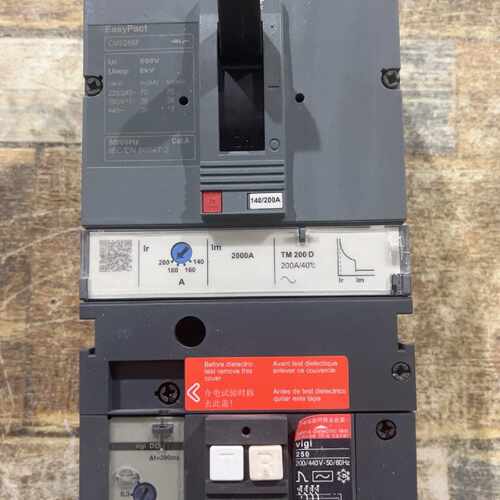 【议价-可维修】  CVS250F 断路器 200A /均有货