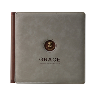 儿童成长相册本纪念册定制作照片打印成册宝宝相片精修入册高级感