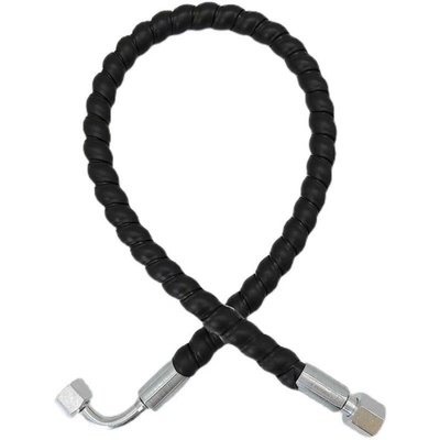 挖掘机三一55 60 65 75中臂油缸黄油管大臂上方打黄油软管子接头