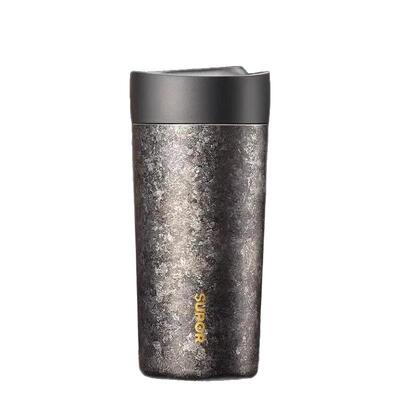 苏泊尔高端礼盒纯钛智能显温杯