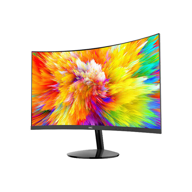 HKC27英寸微边框HDMI低蓝光不闪屏高清电脑液晶曲面显示器C270