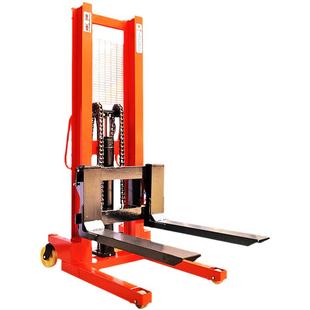 牛力手动叉车1吨升高装卸车2吨液压堆高车电动自动升降手摇托盘车