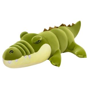 搞怪可爱鳄鱼恐龙毛绒玩具公仔娃娃女孩床上睡觉抱枕玩偶大号超软
