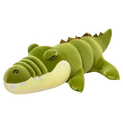 搞怪鳄鱼恐龙毛绒玩具睡觉抱枕