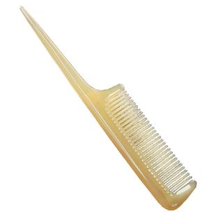 尖尾梳儿童梳子分发线女孩宝宝梳子密齿羊角梳正宗牛角梳天然正品