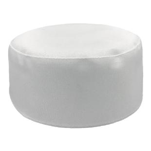 礼拜帽葬礼回族白事男帽殡葬回族小白帽回民男士单层带经文白帽