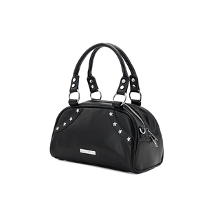 木与石包包单肩斜挎包女包大容量波士顿保龄球包小众设计感手提包