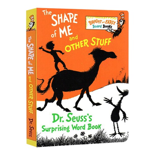 英文原版 Shape Of Me And Other Stuff 苏斯博士 有趣的影子书 亲子单词启蒙绘本 英文版