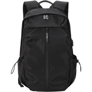 背包男士双肩包简约商务办公通勤电脑包防水短期旅行包大学生书包