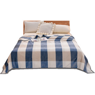 牛奶绒床单单件冬季加绒双面加厚毯子法兰珊瑚绒毛毯宿舍单人被单