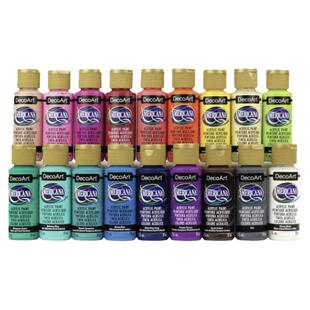 璇儿手作美国DecoArt原装进口哑光香薰石膏手绘DA丙烯颜料套装