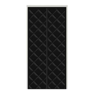 棉门帘加厚冬季保暖防风隔断帘子防寒挡风家用免打孔卧室遮挡帘子