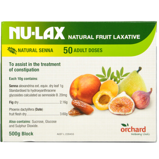 澳洲进口NU-LAX乐康膏500g果蔬纤维膏调理肠道水果纤维乐康片酵素
