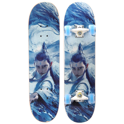 哪吒儿童四轮滑板车初学者双翘板