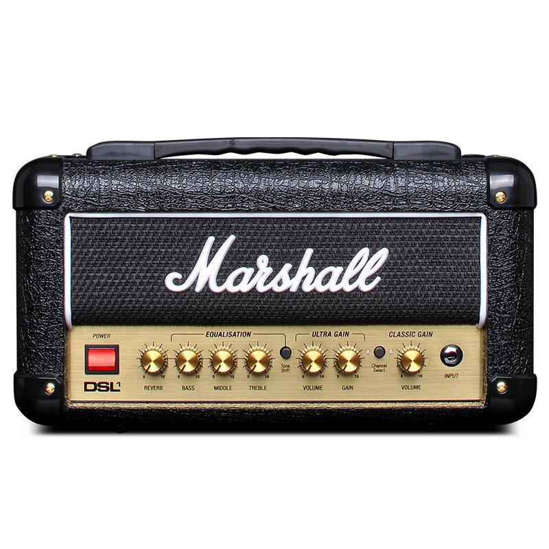 正品英国MARSHALL马歇尔电子管音箱马勺DSL1HR箱头演出电吉他音响
