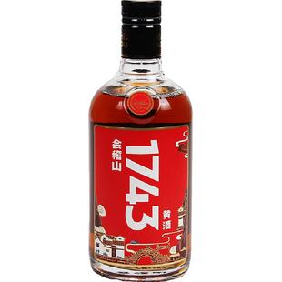 会稽山黄酒纯正绍兴酒1743花雕酒500ml*1瓶糯米黄酒口粮酒老酒