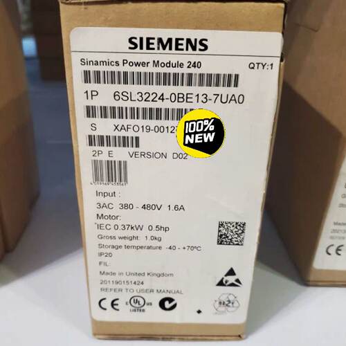 【询价】6SL3224-0BE13-7UA0G120功率模适用