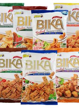 BIKA 膨化零食70g/袋 3袋 马来西亚进口 网红食品 追剧零食多口味