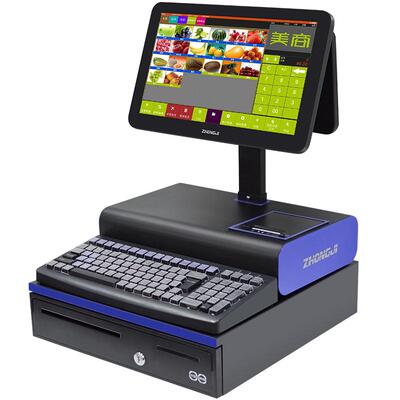 Meetsun/美商收银机15.6触摸双屏