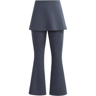 本来BENLAI女士云感柔假两件微喇裤运动裙裤2026春新款BNT660001