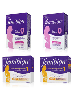 Femibion伊维安叶酸备孕期