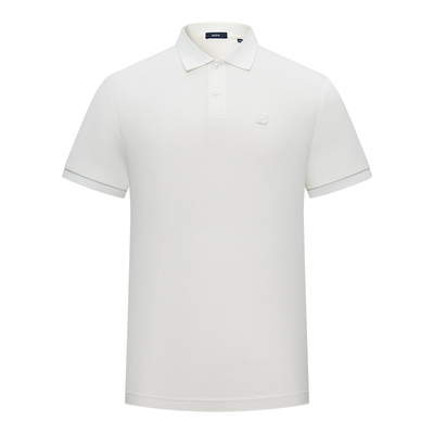 BONI/堡尼春夏新品商务净色棉混纺Polo衫凉感防晒抗紫外线翻领T恤