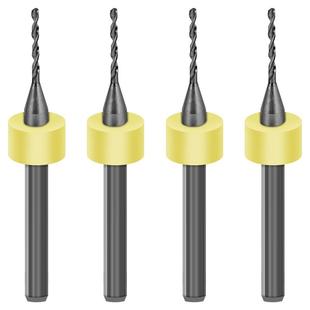 微型钻头特细0.8/1/1.5mm小钻头pcb钨钢合金定柄麻花钻高精度精密