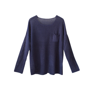 【7折出清】忆旧毛衣针织衫女早秋2025新款宽松短款打底衫上衣女