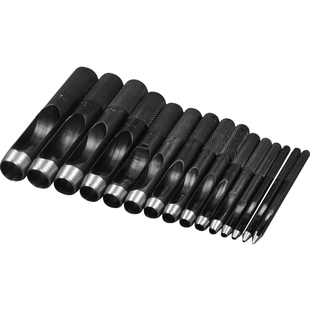 德国皮带冲子 打孔器 工具 圆冲 皮革打孔 套件特价 1MM-15mm